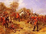 Robert Alexander Hillingford George II at the Battle of Dettingen USA oil painting artist